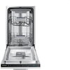 Съдомиялна машина Samsung DW50R4050BB/EO, Built-in Dishwasher, 45cm, Capacity 10 p/s, Energy Efficiency F, Programs 6,  Cutlery 