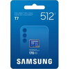 Памет Samsung 512GB micro SD Card T7 UHS-I Transfer Speed up to 170MB/s Class 10 U3 V30 A2