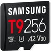 Памет Samsung 256GB micro SD Card T9 UHS-I Read 200MB/s - Write 130MB/s Class 10 U3 V30 A2