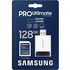 Памет Samsung 128GB SD Card PRO Ultimate with USB Reader, U3, V30 , Read 200MB/s - Write 130MB/s