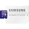 Памет Samsung 1TB micro SD Card PRO Plus with Adapter, UHS-I, Read 180MB/s - Write 130MB/s