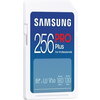 Памет Samsung 256GB SD Card PRO Plus, UHS-I, Read 180MB/s - Write 130MB/s