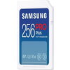 Памет Samsung 256GB SD Card PRO Plus, UHS-I, Read 180MB/s - Write 130MB/s