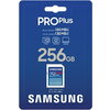 Памет Samsung 256GB SD Card PRO Plus, UHS-I, Read 180MB/s - Write 130MB/s