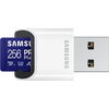 Памет Samsung 256GB micro SD Card PRO Plus with USB Reader, UHS-I, Read 180MB/s - Write 130MB/s