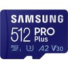 Памет Samsung 512GB Micro SD PRO Plus + Reader, Class10, Read 160MB/s - Write 120MB/s