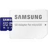 Памет Samsung 512GB micro SD Card PRO Plus with Adapter, UHS-I