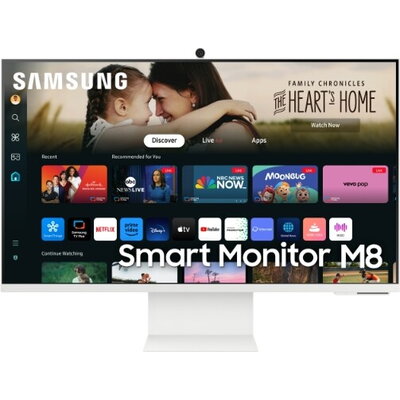 Монитор Samsung 32DM801 - 32" VA 4K SMART + Web камера