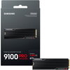 Твърд диск Samsung SSD 9100 PRO 8TB Heatsink PCIe 5.0 NVMe 2.0 M.2  up to 14 800 MB/s