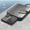 Aluminum high-speed USB-C 3.2 Gen 1 memory card reader. 3 slots, UHS-II