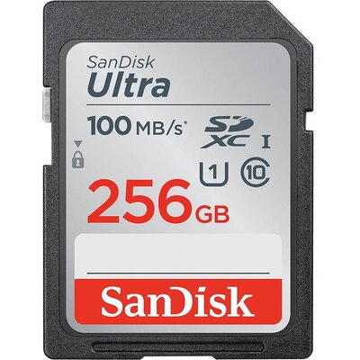 Карта памет SANDISK Ultra SDHC, 256GB, Class 10, U1