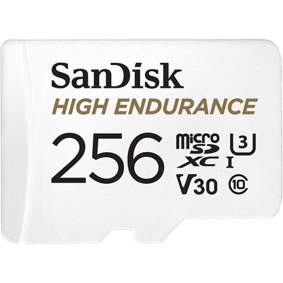 SANDISK 256GB microSDHC Card with Adapter