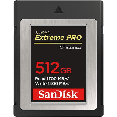SANDISK Extreme PRO CF Express Card Type B 512GB