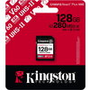Kingston 128GB SDXC Canvas React Plus SDXC UHS-II 280R/100W U3 V60
