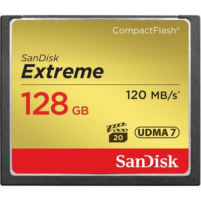 Карта памет SANDISK Extreme CompactFlash 128GB