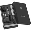 Prestigio Garda, smart wine opener, simple operation with 2 buttons, aerator, vacuum stopper preserver, foil cutter, opens up to