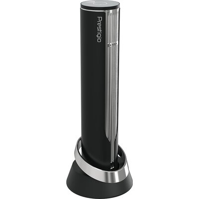 Prestigio Maggiore, smart wine opener, 100% automatic, opens up to 70 bottles without recharging, foil cutter included, premium 