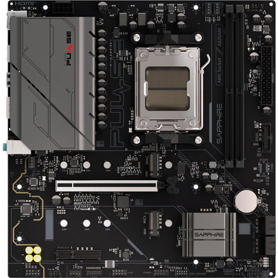 SAPPHIRE AMD PULSE A620AM Ryzen R3/R5, 2x DDR4, PCIE 4, 1x M.2 Gen4, 1x M.2 Gen3, LAN 1 Gbps, USB, MATX