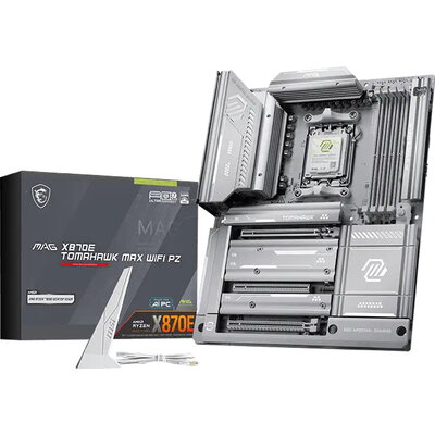 MSI MAG X870E TOMAHAWK MAX WIFI PZ, ATX, Socket AM5, 4x DDR5 Dual Channel DDR5 up to 8400(OC)MHz, 3x PCIe 3.0 x16 slot, 4x M.2 s