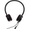 JABRA Evolve 20 SE, Stereo MS, USB C/A adapter, Leather