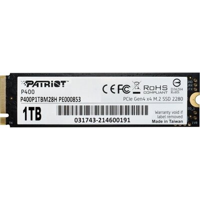 SSD Patriot P400 1TB M.2 2280 PCIE Gen4 x4