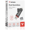 SSD Verbatim Dual QuickStick USB 128GB