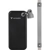 Твърд диск Verbatim Pocket SSD USB 3.2 Gen 2 512GB Black/Grey