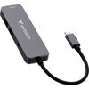 USB хъб Verbatim USB-C Essentials Multiport Hub 4 Port