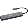 USB хъб Verbatim USB-C Essentials Multiport Hub 7 Port