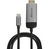 Адаптер Verbatim USB-C to HDMI Adapter - USB 3.1 Gen 1/HDMI 1.5m Cable