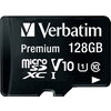 Памет Verbatim micro SDXC 128GB Class 10 (Incl. Adaptor)