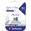 Памет Verbatim USB 3.0 Nano Store 'N' Stay 64GB