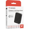Външна батерия Verbatim Charge 'n' Go Essentials Power Bank Magnetic Wireless 20000mAh Black