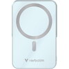 Външна батерия Verbatim Charge 'n' Go Power Bank with Stand Magnetic Wireless 10000mAh Blue
