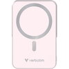 Външна батерия Verbatim Charge 'n' Go Power Bank with Stand Magnetic Wireless 10000mAh Pink