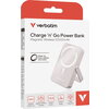 Външна батерия Verbatim Charge 'n' Go Power Bank with Stand Magnetic Wireless 10000mAh Pink