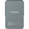 Външна батерия Verbatim Charge 'n' Go Power Bank with Stand Magnetic Wireless 10000mAh Grey