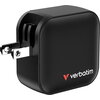 Зарядно устройство Verbatim Mini GaN Charger 70W 3 Port US plug with EU and UK adaptors