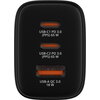 Зарядно устройство Verbatim Essentials GaN Charger 65W EU plug Black