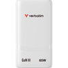 Зарядно устройство Verbatim Fold 'n' Go GaN Charger 65W EU plug White