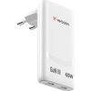 Зарядно устройство Verbatim Fold 'n' Go GaN Charger 65W EU plug White