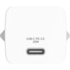 Зарядно устройство Verbatim Mini GaN Charger 20W EU plug