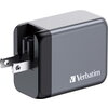 Зарядно устройство Verbatim GNC-65 GaN Charger 3 Port 65W USB A/C (EU/UK/US)