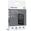 Външна батерия Verbatim MCP-5BK Power Pack 5000 mAh with UBS-C® PD 20W / Magnetic Wireless Charging 15W Black