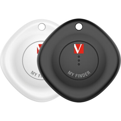 Проследяващо устройство Verbatim MYF-02 MyFinder Bluetooth Item Finder 2 pack Black/White