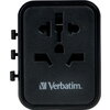 Адаптер Verbatim UTA-02 Universal Travel Adapter with USB-C PD 20W