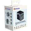 Адаптер Verbatim UTA-03 Universal Travel Adapter with USB-C PD 30W