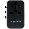 Адаптер Verbatim UTA-04 Universal Travel Adapter with USB-C PD 61W