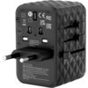 Адаптер Verbatim UTA-05 GaN III Universal Travel Adapter with 2 x USB-C PD 65W