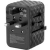 Адаптер Verbatim UTA-05 GaN III Universal Travel Adapter with 2 x USB-C PD 65W